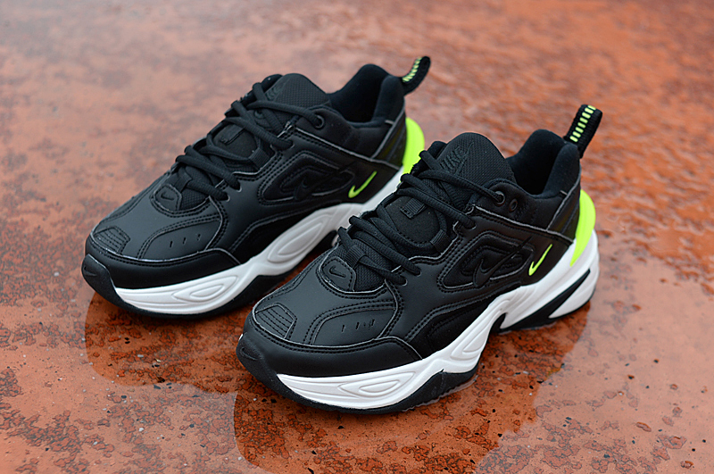 Nike Air M2K Tekno Black Green Shoes